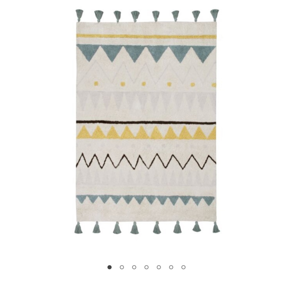 Lorena Canals WASHABLE RUG AZTECA NATURAL VINTAGE